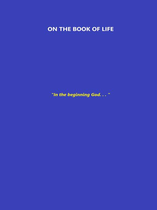 Title details for On the Book of Life by D.D. Evans - Available